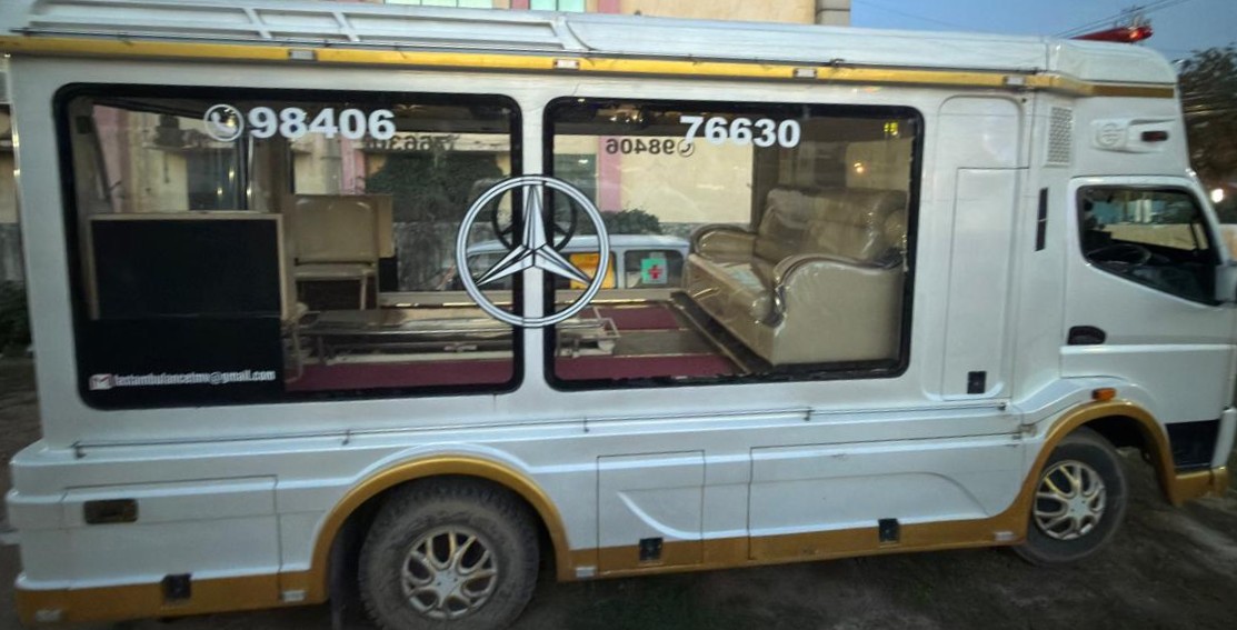 Glass-Tempo Funeral Van
